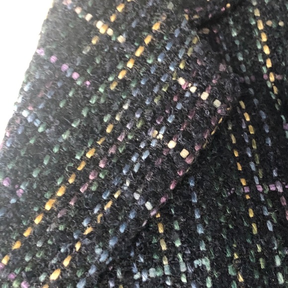 PRICE DROP Tweed Blazer with Tweed Flower Pin - Picture 8 of 12